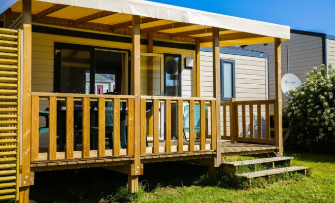 Mobil-homes, La Forêt-Fouesnant, Camping les falaises